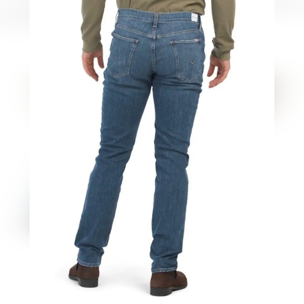 NWT Hudson Blake Slim Straight Jean in Baltasar wash Size 36 Waist - Picture 3 of 15